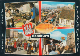 D-20095 Hamburg - St. Pauli - Fischmarkt - "Aale-Dieter" Und "Bananen-Fred" - Mitte