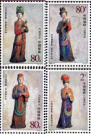 132007 MNH CHINA. República Popular 2003 ESTATUAS PINTADAS DEL TEMPLO JINCI - Unused Stamps