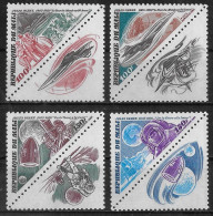 MALI - ROMANS DE JULES VERNE - PA 393 A 396 - NEUF** MNH - Escritores