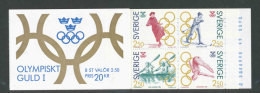 SUEDE 1991 - CARNET  YT C1662 - Facit H417 - Neuf ** MNH - Jeux Olympiques (I) - 1981-..