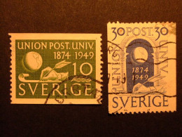 90 SUECIA SUEDE 1949 / U.P.U. / YVERT 352 / 53 FU - UPU (Union Postale Universelle)