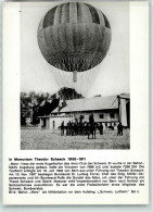 10639403 - Theodor Schaeck Beruehmte Schweizer Ballonfuehrer - Fesselballons