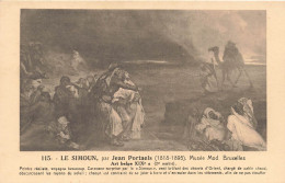 BELGIQUE - Le Simoun Par Jean Portaels (1818-1895) - Musée Mod Bruxelles - Art Bele XIX E- Carte Postale Ancienne - Museums