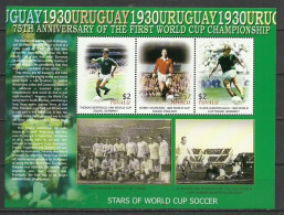 Tuvalu - 2005 - Stars Of World Cup Soccer - Yv 1066/68 - Sonstige & Ohne Zuordnung