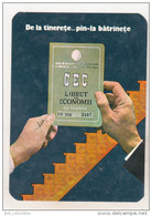 Romanian Small Calendar - 1983 CEC Bank - Calendrier , Roumanie - Petit Format : 1981-90