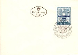 A - FDC 1017 ● - 1955 / Staatsvertrag - FDC