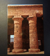 Egypt  - Luxor - Hapo City - CPM - Used With Stamp / Avec Timbres 1972 - Azhar Mosque, Temples At Abu Simbel - Luxor