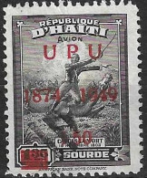 HAITI - 1950 - POSTA AEREA - 75° UPU  1,50/1,35 - USATO (YVERT AV 57 - MICHEL 380) - Haïti