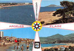 ARGELES SUR MER Divers Aspects De La Plage Et Du Racou 2(scan Recto-verso) MA908 - Argeles Sur Mer