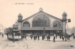 LE HAVRE LA GARE 17(scan Recto-verso) MA933 - Gare