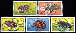 Türkiye 1983 Mi 2652-2656 MNH Harmful Insects (2nd Issue) - Unused Stamps