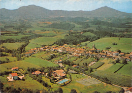 AINHOA Vuepanoramique Aerienne Sur Le Village Basque Ainhoa 28(scan Recto-verso) MA973 - Ainhoa