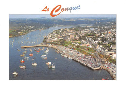 LE CONQUET Le Port De Peche Et Le Centre Ville 12(scan Recto-verso) MA967 - Le Conquet