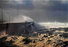 PENMARC H Tempete Au Port De Saint Guenole 21(scan Recto-verso) MA967 - Penmarch