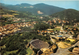 VAISON LA ROMAINE Vue Aerienne Au Premier Plan Le Theatre Antique 21(scan Recto-verso) MA958 - Vaison La Romaine