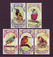 Asie - Ras-el-Khaima - Birds - 5 Timbres Différents - 7027 - Ra's Al-Chaima