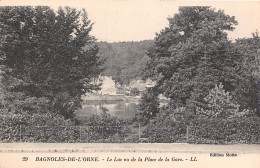 BAGNOLES DE L ORNE Le Lac Vu De La Place De La Gare 12(scan Recto-verso) MA985 - Bagnoles De L'Orne