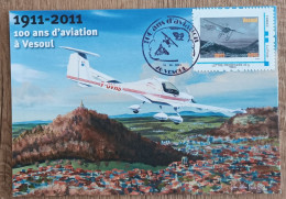 Montimbramoi - 100 ANS D'AVIATION - Vesoul - 2011 - Covers & Documents