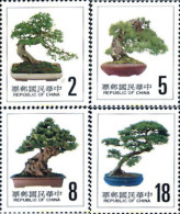 183545 MNH CHINA. FORMOSA-TAIWAN 1985 BONSAIS - Unused Stamps