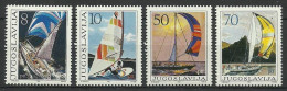 Yugoslavia 1985 Mi 2115-2118 MNH  (ZE2 YUG2115-2118) - Voile