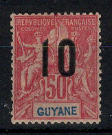 Guyane - YV 72 N* MH , Cote 4,50 Euros - Ongebruikt