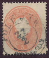 1861. Typography With Embossed Printing 5kr, FOLDVAR - ...-1867 Prephilately