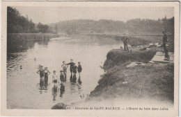 CLOHARS CARNOET SAINT MAURICE LE POULDU  L HEURE DU BAIN DANS LA LAITA - Clohars-Carnoët