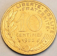 France - 10 Centimes 1982, KM# 929 (#4232) - 10 Centimes