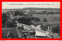 CPA  (27)  BEAUMONT-le-ROGER.  Vue Vers Le Pont De La Risle Prise De L'abbaye...H255 - Beaumont-le-Roger