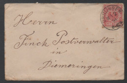 DRULINGEN - ALSACE / 1894 OBLITERATION SUR LETTRE  (ref 4361) - Storia Postale