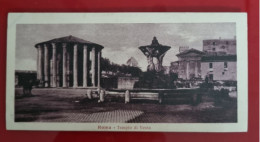 Carta Postale Non Circulée - 14 Cm X 7 Cm - ITALIA - ROMA - TEMPIO DI VESPA - Other Monuments & Buildings