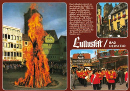 1 AK Germany / Hessen * Chronikkarte - Das Lullusfest In Bad Hersfeld - Eines Der ältesten Volksfeste In Deutschland * - Bad Hersfeld