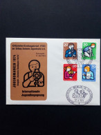 DEUTSCHLAND MI-NR. 468-471 FDC JUGEND 1974 JUGENDARBEIT - 1971-1980