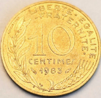 France - 10 Centimes 1983, KM# 929 (#4233) - 10 Centimes