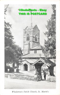 R378201 Windermere Parish Church St. Martins. Post Card. 1963 - World