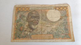 Rare Billet Sénégal 1000 Francs  1961 - Sonstige – Afrika