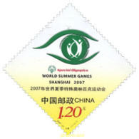 208980 MNH CHINA. República Popular 2007 SPECIAL OLYMPICS. SHANGHAI 2007 - Ongebruikt