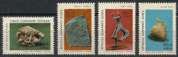 Türkiye 1966 Mi 2004-2007 MNH Archeological Museum - Ongebruikt