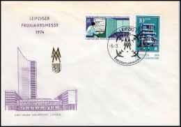 FDC - Leipziger Frühjahrsmesse 1974 - Other & Unclassified