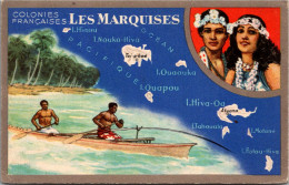 Colonies Françaises Les Marquises Publicité Des Produits Du Lion Noir La Grande Marque Française Paris Montrouge - Polynésie Française