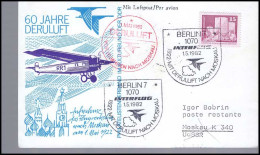 Postkarte - '60 Jahre Deruluft' - Cartas & Documentos