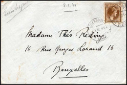 Cover To Bruxelles - Lettres & Documents