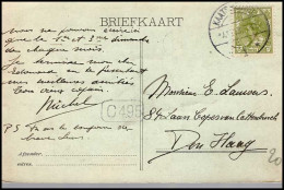 Briefkaart Naar Den Haag - Briefe U. Dokumente