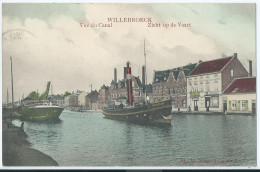 Willebroek - Willebroeck - Vue Du Canal - Zicht Op De Vaart - 1914 - Willebrök
