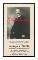 Leon Deleau Burgemeester Bourgmestre Straimont Martilly 1926 Met Photo Foto Doodsprentje Bidprentje - Avvisi Di Necrologio