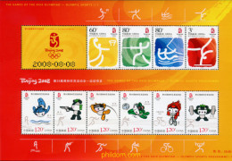 233955 MNH CHINA. República Popular 2007 29 JUEGOS OLIMPICOS VERANO PEKÍN 2008 - Ongebruikt