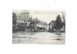 45 Loiret  :  Montargis  Le Loing Crue Du 26/02/1906  Réf 10458 - Montargis