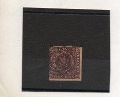 DANEMARK      4  R.B.S.     Y&T:2  Oblitéré - Used Stamps