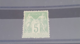 REF A1222 FRANCE NEUF* N°102 - 1898-1900 Sage (Type III)