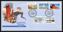 0980 Antarctic Polar Antarctica Australian Antarctic Territory Lettre (cover) Scenes 1984  - Cartas & Documentos